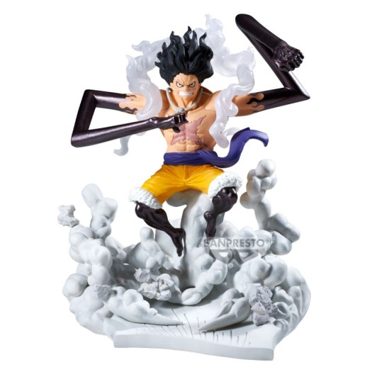 One Piece - Senkozekkei Monkey D. Luffy Gear 4 15cm