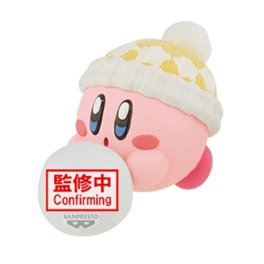 Kirby's Dream Land - Fluffy Puffy A: Kirby Play in the Snow 3cm