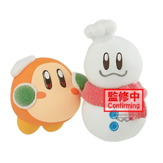 Kirby's Dream Land - Fluffy Puffy B: Waddle Dee Play in the Snow 4cm