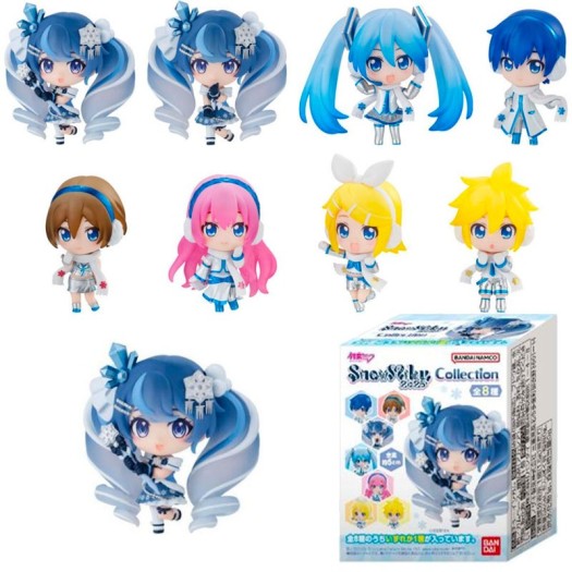 Vocaloid / Character Vocal Series - Snow Miku 2026 Collection BOX 8 pezzi random 5cm (EU)
