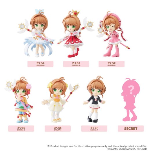 Cardcaptor Sakura: Clear Card Arc - PalVerse Blind Box Assortment BOX 6 pezzi 9cm (EU)