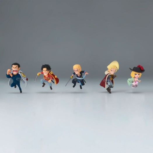 One Piece - World Collectable Figure God Valley Incident 1 BOX 12 pezzi random 5cm