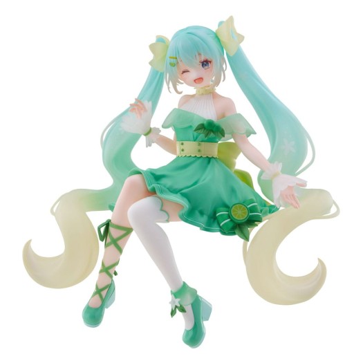 Vocaloid / Character Vocal Series 01 - Noodle Stopper Hatsune Miku Lime Ver. 14cm