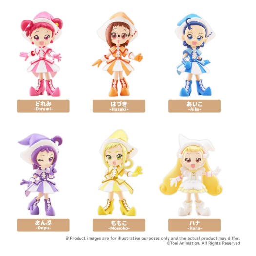 Ojamajo Doremi Dokkan! - PalVerse BOX 6 pezzi random 9cm (EU)