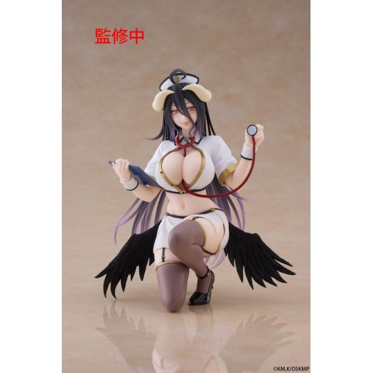 Overlord - Desktop Cute Figure Albedo Nurse Ver. 13cm