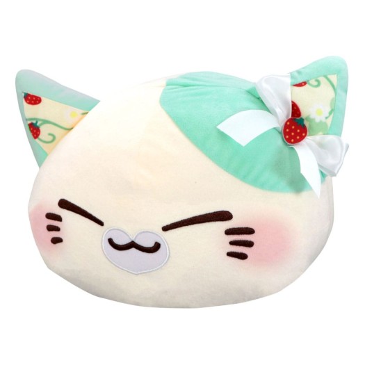 Nemuneko Cat Sweet Big Plush Figure Mint Green 35cm