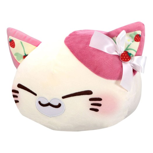 Nemuneko Cat Sweet Big Plush Figure Berry Pink 35cm