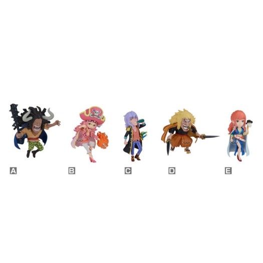 One Piece - World Collectable Figure God Valley Incident 2 BOX 12 pezzi random 5cm