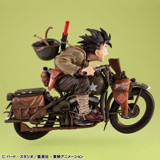 Dragon Ball Z - Desktop Real McCoy EX Son Goku & Bike 18cm Exclusive