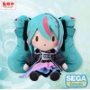Vocaloid / Character Vocal Series - Fuwa Petit Plush Figure Hatsune Miku Punk! M 22cm