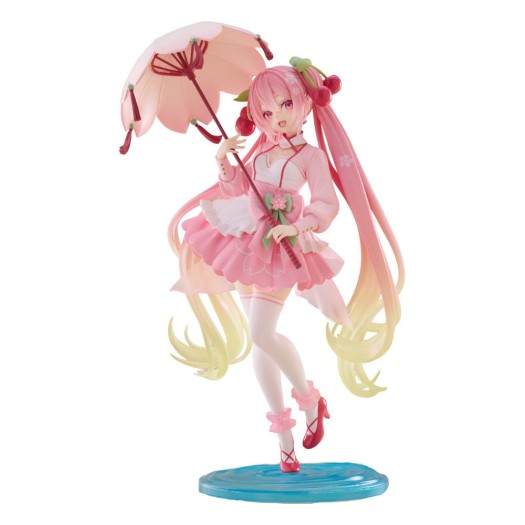Vocaloid / Character Vocal Series 01 - AMP Newley Written Sakura Miku Sakura Dress Ver. 21cm
