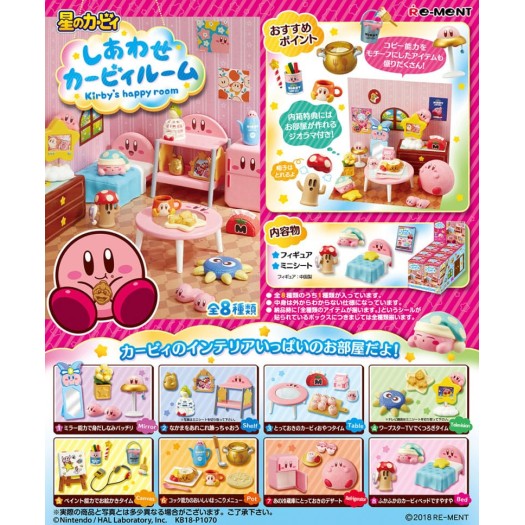 Kirby's Dream Land - Kirby's Happy Room BOX 8 pezzi (EU)