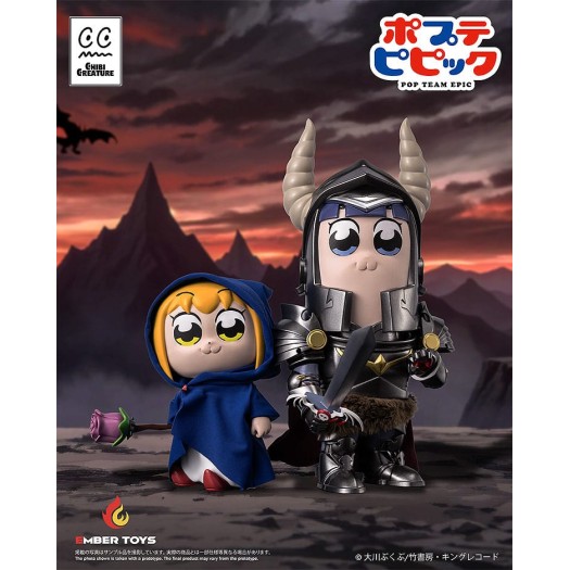 POP TEAM EPIC - Chibi Creature POPUKO & PIPIMI: Shining Shoulder Ver. 10-15cm (EU)